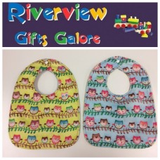 Reversible Bib - Owls Reversible Bib - Owls